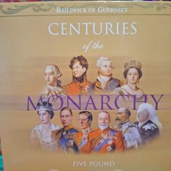 Centuries Of The Monarchy 5 Pound 