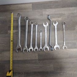Tools Wrenches Huge 9 Piece