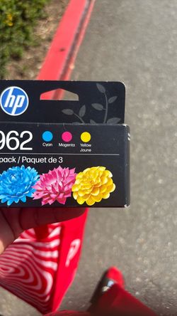 HP 962 Cyan Magenta Yellow 3-Pack Ink Cartridges