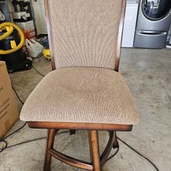 1 swivel fabric chair bar stool