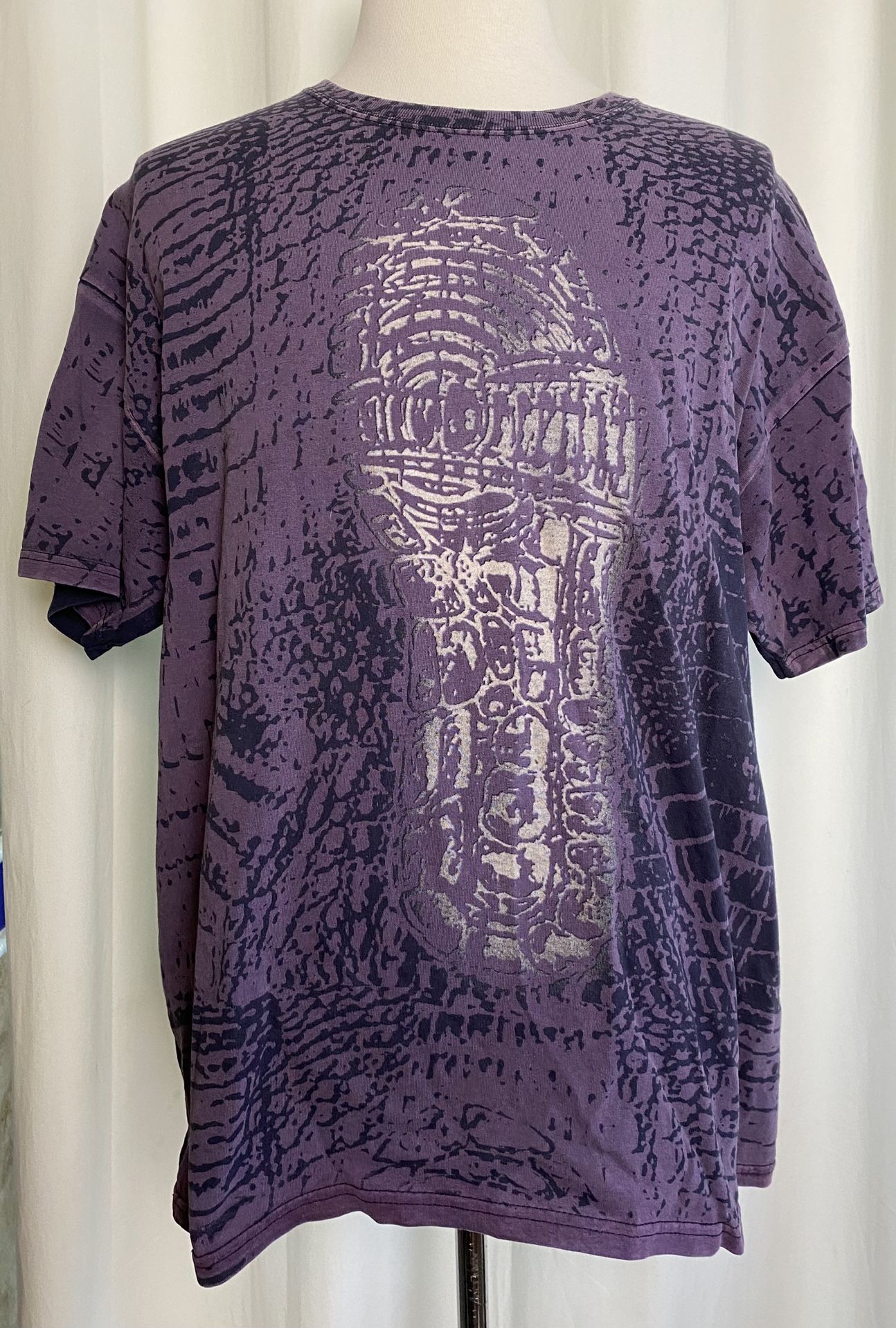 Vintage Early 2000’s Stussy Purple T-Shirt Men’s XL 100% Cotton Authentic (Rare Collectors Item!)