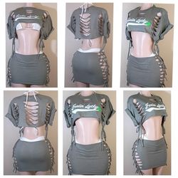 Feeling Lucky Custom Skirt Set