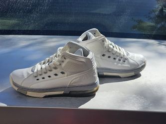 White and gray jordan's women's