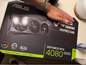 4080 SÚPER TUF GAMING GRAPHICS CARD