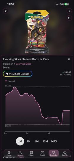 Evolving Skies Sleeved Booster Pack / Singles