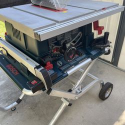 Table Saw Stand & Saw