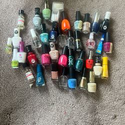 Assorted Nail Polish /tips