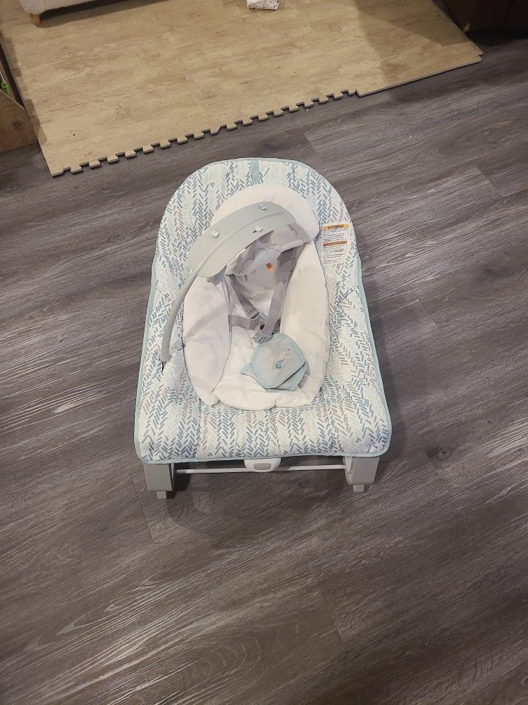 Ingenuity Keep Cozy 3-in-1 Vibrating Infant And Toddler Bouncer And Rocker Chair