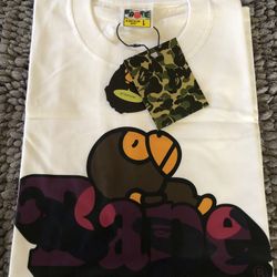 White Bape Tee 