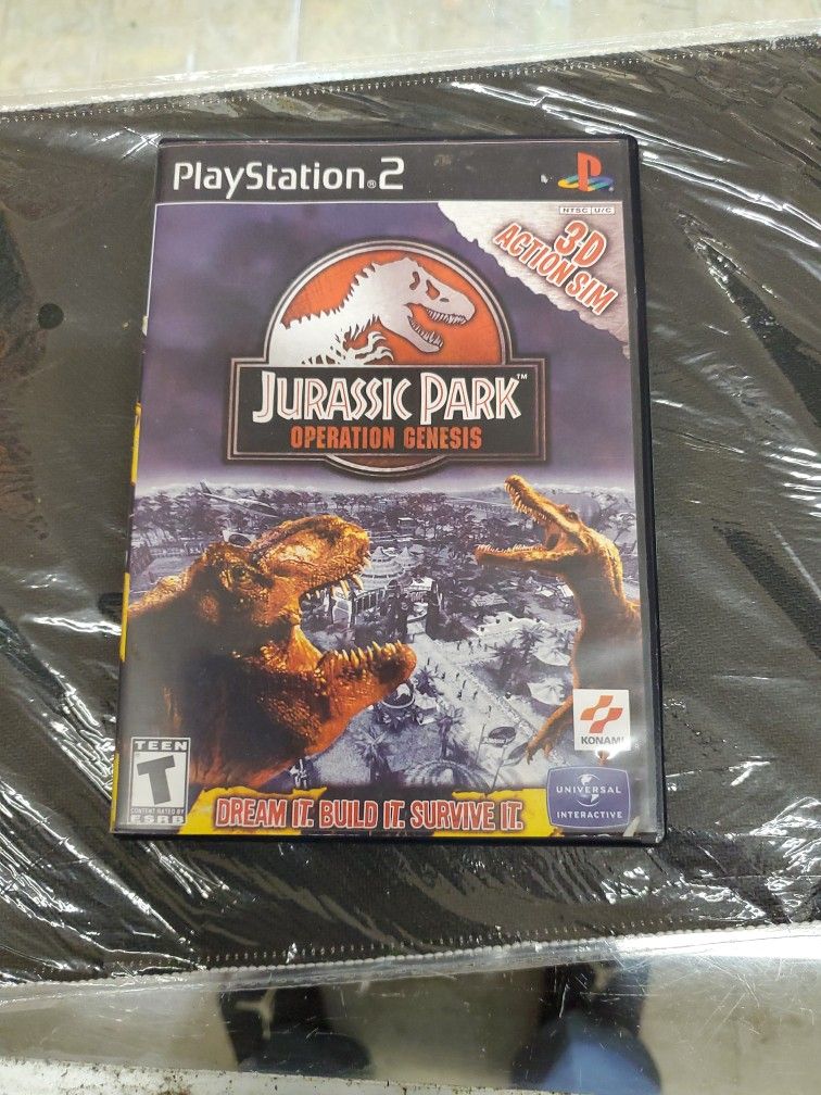 Jurassic Park Operation Genesis Ps2