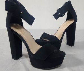 Black high heels