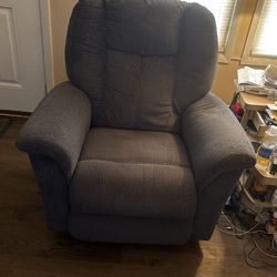 Blue Recliner