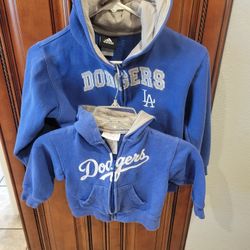 Dodgers Youth & Toddler Hoodie Sweatshirts 2pcs