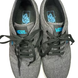 VANS Atwood Low Top Mens Sneakers Grey Size 9