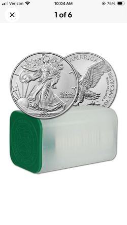2022 American Silver Eagle 1 oz Coins Roll