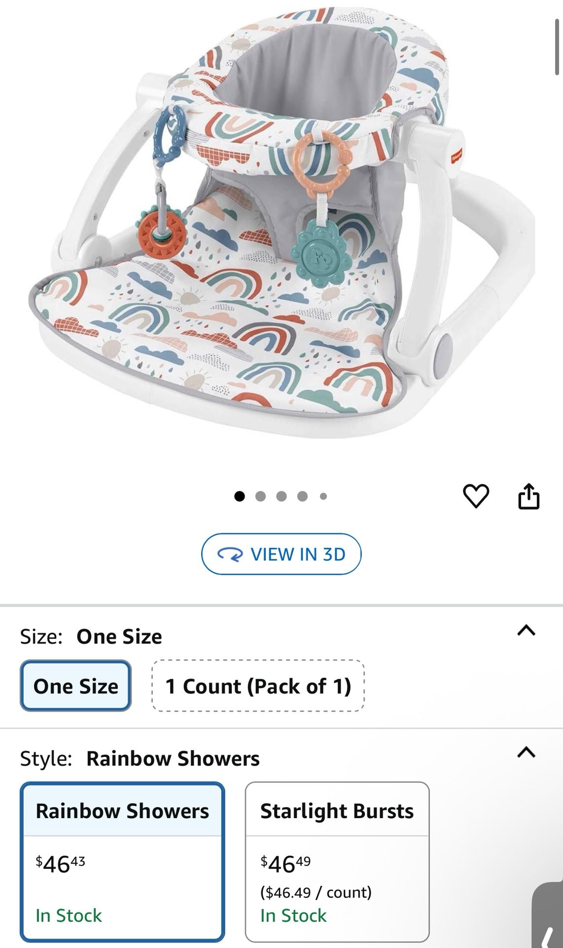 Fisher Price Baby Sit Me Up Chair
