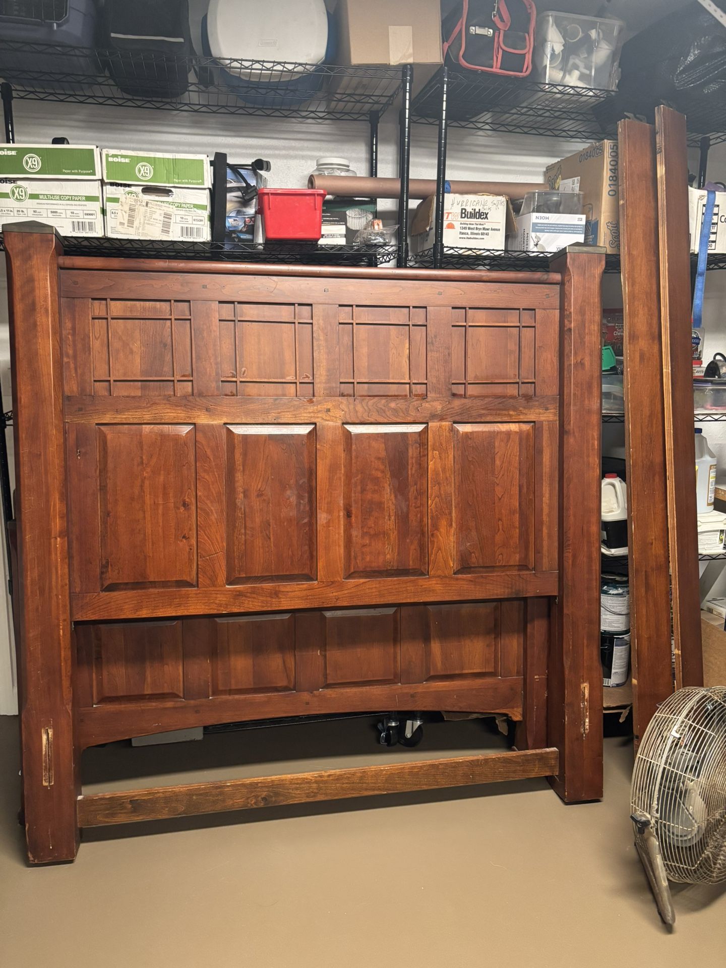 Lexington Vintage Solid Cherry Queen Bed