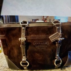 Brand new leather brown purse Authentic 