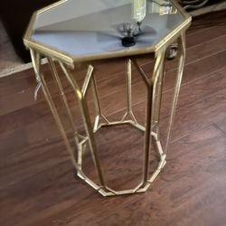 Mirror Side Table