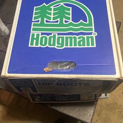 Hodgman Hip Boots Felt Bottoms Size 10