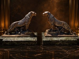Frecourt Jaguar bookends