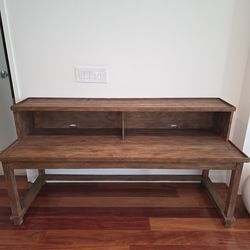 Pottery Barn two-Tiered foyer console table