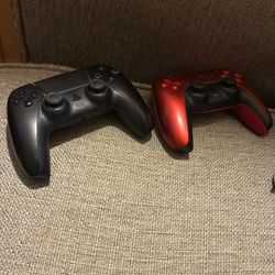 Two Ps5 Controllers 