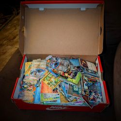 Shoebox Filled With Pokemon Cards!