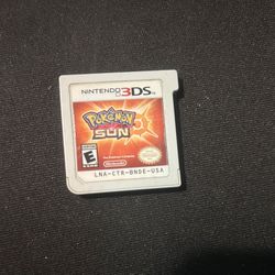 Pokémon Sun For Nintendo 3DS // 2DS