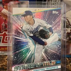 Topps Stars Of MLB Yoshinobu Yamamoto 