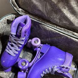 Roller Skates  Purple