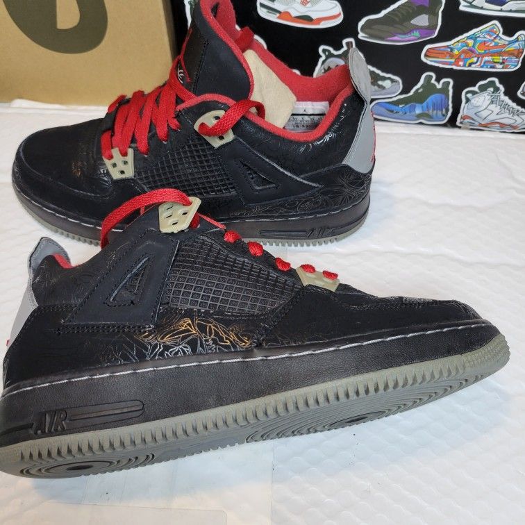 AJF Fusion Best Of Both Worlds Jordan Laser Bred Size
