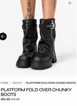 Black boots
