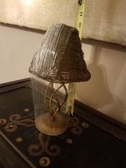 candle holdrs;votive holder w shade-$5