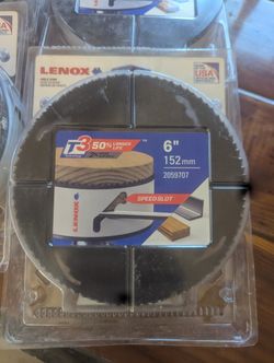 LENOX 6" Hole Saw