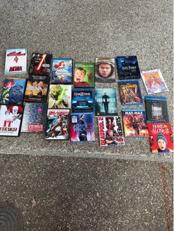Collection of Blu-ray and dvd movies