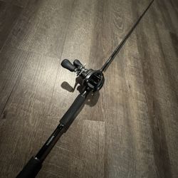 Shimano Left Handed Shimano Curado Fishing Combo New 151hg Reel In Box. 