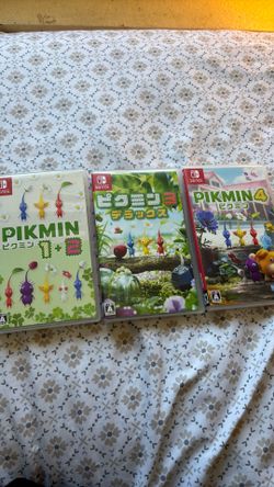 Pikmin 1 2 3 4 switch games Japanese version