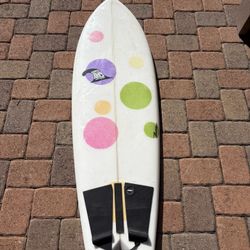 Twin Fin Fish Surfboard 