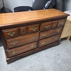 Brown Long Dresser 