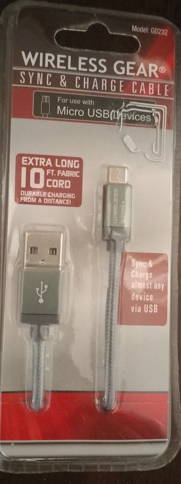 Wireless Gear Sync & Charge Cable