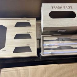 Wooden Kitchen draw organizer set of 3 pieces NEW