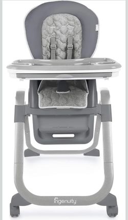 Ingenuity SmartServe 4-in-1 High Chair with Swing Out Tray – Connolly – High Chair, Toddler Chair, and Booster