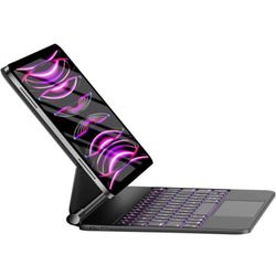 Keyboard Case for iPad Air 11 inch 2024 (M2) &iPad Pro 11 Inch (4th/3rd/2nd/1st) Gen 2022,iPad Ai