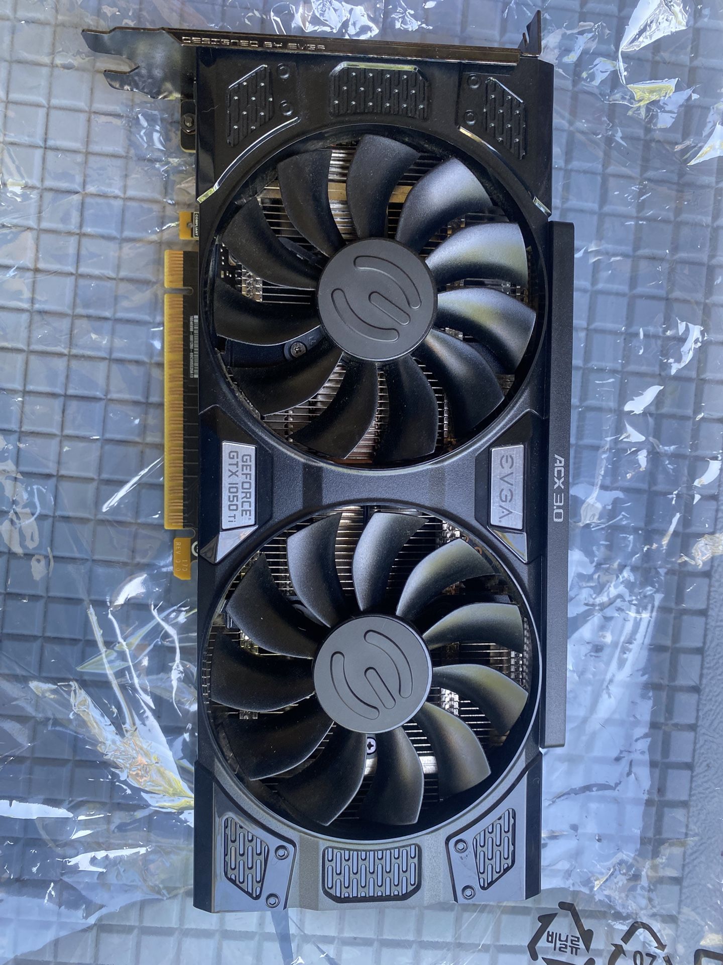 EVGA GTX 1050TI SSC