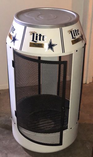 Miller Lite Fire Pit Dallas Cowboy Edition For Sale In