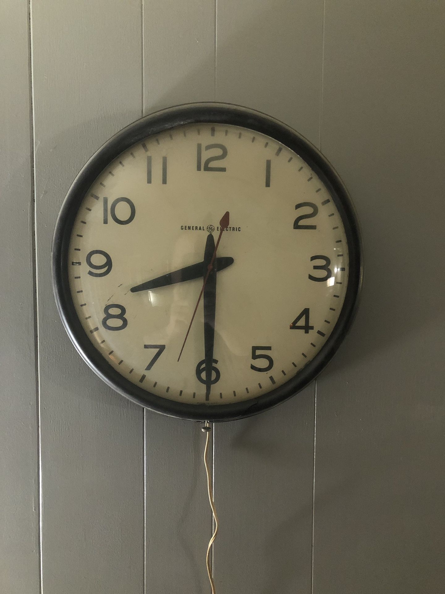 Antique GE Wall Clock