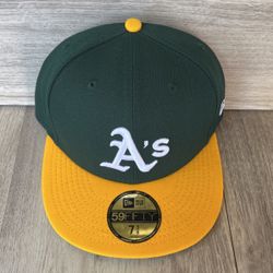 Oakland A’s MLB New Era Fitted Hat$42