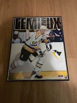 Mario Lemieux Pittsburgh Penguins Framed Poster