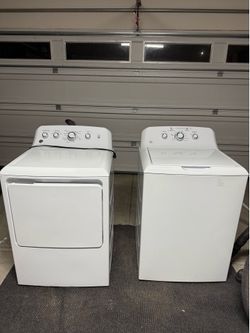 General Electric washer and dryer